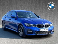 Blue Used 2019 BMW 320 M Sport Sedan | £19,499 (Fair price)