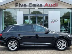 Black Used 2023 Audi Q7 S-Line SUV | £45,940 (Good price)