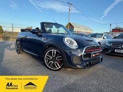 Blue Used 2018 Mini John Cooper Works Cabriolet Cabriolet | £11,595 (Good price)