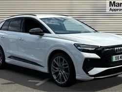 White Used 2021 Audi Q4 e-tron Comfort SUV | £23,172 (Super price)