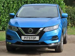 Vivid blue Used 2020 Nissan Qashqai Acenta Premium SUV | £11,900 (Good price)