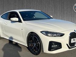 White Used 2021 BMW 420 M Sport Coupe | £27,499 (Fair price)