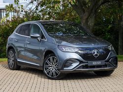 Grey New 2024 Mercedes EQE350 AMG line SUV | £74,498