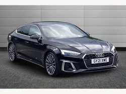 Black Used 2021 Audi A5 Sportback S-Line Hatchback | £26,495 (A bit pricey)