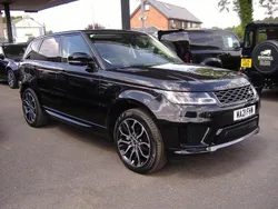 Black Used 2021 Land Rover Range Rover Sport HSE SUV | £38,995 (Fair price)