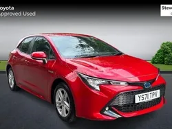 Red Used 2022 Toyota Corolla Hatchback | £17,091 (Fair price)