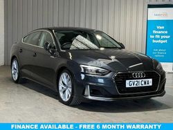 Grey Used 2021 Audi A5 Sportback Sport Hatchback | £21,985 (Fair price)