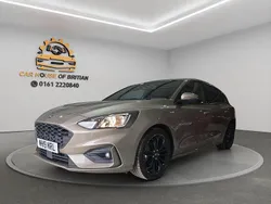 Silver Used 2019 Ford Focus ST-Line X Hatchback | £10,350 (Fair price)