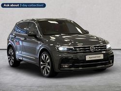 Grey Used 2017 VW Tiguan R-line SUV | £18,911 (Fair price)