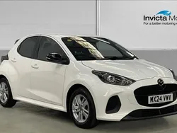 White Used 2024 Mazda 2 Center-Line Hatchback | £16,200 (Fair price)