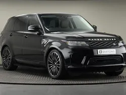 Santorini black Used 2021 Land Rover Range Rover Sport HSE SUV | £32,100 (Good price)