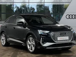 Black Used 2024 Audi Q4 Sportback e-tron S-Line SUV | £36,999 (Super price)
