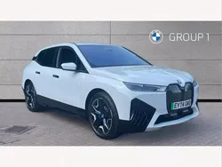 White Used 2024 BMW iX M Sport SUV | £47,991 (Fair price)