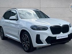 White Used 2023 BMW X3 M Sport SUV | £37,885 (Fair price)
