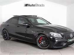 Black Used 2020 Mercedes C63S AMG AMG Sedan | £34,495 (Fair price)