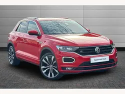 Red Used 2020 VW T-Roc R-line SUV | £21,549 (Fair price)