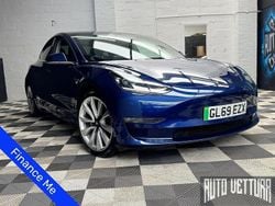 Blue Used 2019 Tesla Model 3 Long Range AWD Sedan | £14,950 (A bit pricey)