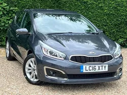 Silver Used 2016 Kia Ceed 2 Hatchback | £8,497 (Fair price)