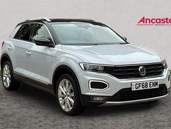 Silver Used 2018 VW T-Roc SEL SUV | £14,975 (Fair price)