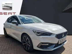 White New 2025 Seat Leon FR Sport Hatchback | £22,680 (Fair price)