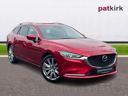 Red Used 2021 Mazda 6 Inclusive Estate | £17,495 (Fair price)