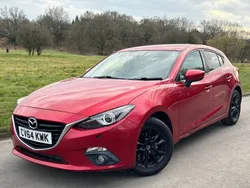 Red Used 2014 Mazda 3 Hatchback | £2,995 (Fair price)