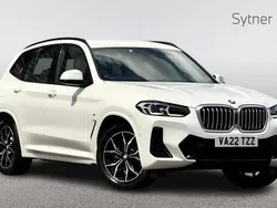 White Used 2022 BMW X3 M Sport SUV | £36,500 (Fair price)
