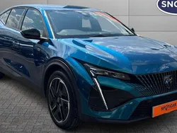 Blue Used 2023 Peugeot 408 GT Sedan | £23,809 (Fair price)