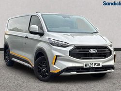 Silver Used 2025 Ford Transit Custom Van | £29,500 (Expensive)