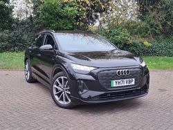 Black Used 2021 Audi Q4 e-tron Comfort SUV | £26,800