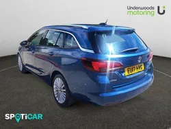 Blue Used 2017 Vauxhall Astra Elite Estate | £9,495 (Fair price)