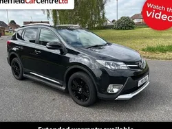 Black Used 2015 Toyota RAV4 SUV | £9,995 (Fair price)