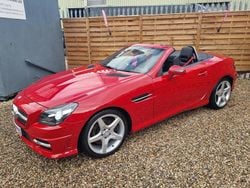 Red Used 2015 Mercedes SLK200 AMG Cabriolet | £8,995 (Good price)