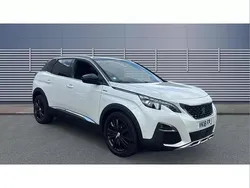 White Used 2018 Peugeot 3008 GT-line SUV | £13,936 (Fair price)