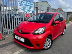 Red Used 2013 Toyota Aygo Hatchback | £5,999 (Fair price)