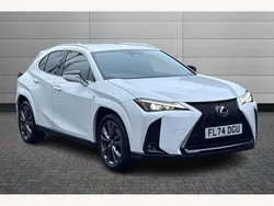 F sport white Used 2024 Lexus UX 300h Sport Line SUV | £34,291 (Good price)