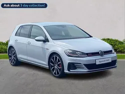 Silver Used 2019 VW Golf VII GTI Hatchback | £26,125 (Fair price)