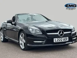 Black Used 2012 Mercedes SLK350 AMG Cabriolet | £11,695