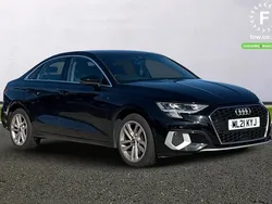 Black Used 2021 Audi A3 Sport Sedan | £18,799 (Fair price)