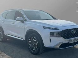 White Used 2022 Hyundai Santa Fe Ultimate SUV | £27,891 (Fair price)