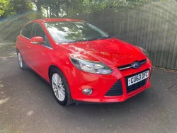 Red Used 2013 Ford Focus Zetec Hatchback | £3,350 (Good price)