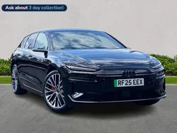 Black Used 2025 Audi A6 e-tron Performance Estate | £65,086