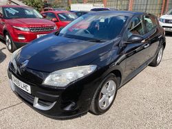 Black Used 2009 Renault Mégane III Dynamique Hatchback | £1,295 (Fair price)