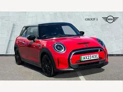 Chili red Used 2023 Mini Cooper S Level 2 Hatchback | £17,875 (Fair price)