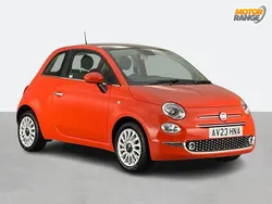 Orange Used 2023 Fiat 500 Hatchback | £10,895 (Fair price)