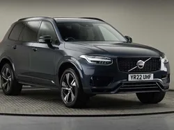 Denim blue metallic Used 2022 Volvo XC90 R-Design SUV | £43,150 (Fair price)