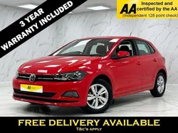Red Used 2019 VW Polo Edition Hatchback | £13,695 (Fair price)