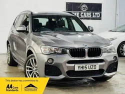 Grey Used 2015 BMW X3 M Sport SUV | £7,500 (Fair price)