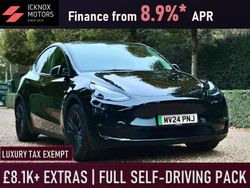 Black Used 2024 Tesla Model Y Long Range AWD SUV | £34,445 (Expensive)