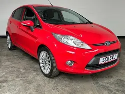 Red Used 2011 Ford Fiesta Titanium Hatchback | £6,150 (Fair price)